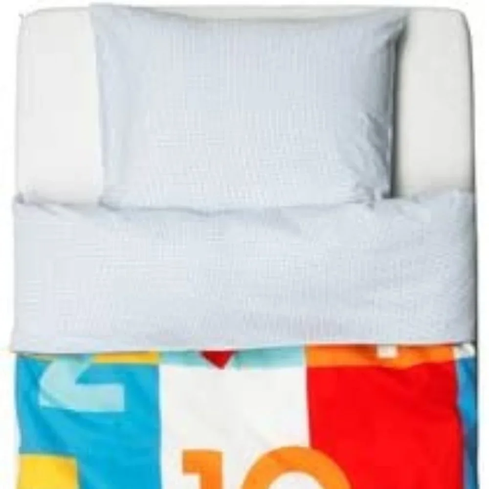 Ikea‎ Vitaminer Siffra duvet cover and 1 Pillowcase multicolor 100% cotton